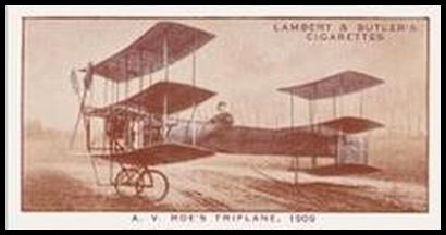 13 A.V. Roe's Triplane, 1909